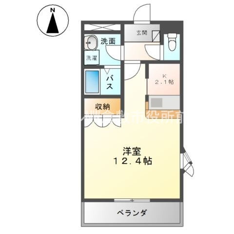 グレース　フィオーレの間取り