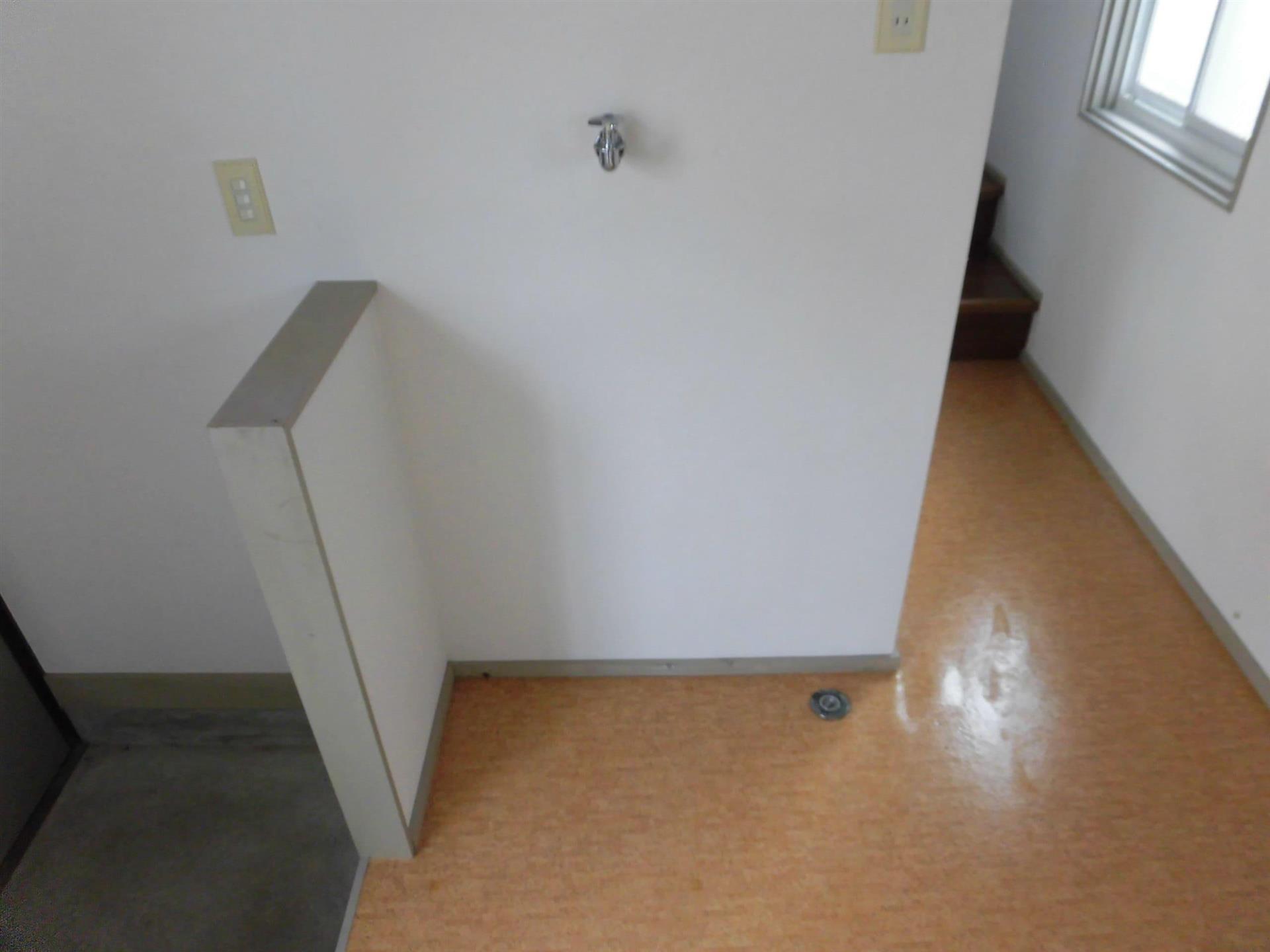 洗面設備　洗濯機置場