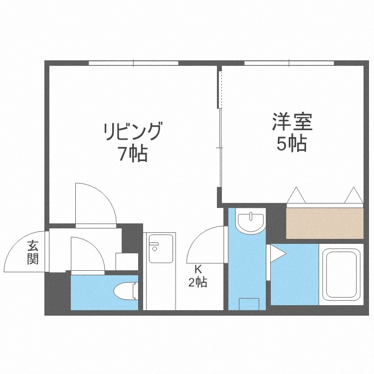 プルメリア栄通の間取り