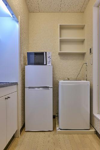 その他設備　冷蔵庫・電子レンジ・洗濯機完備