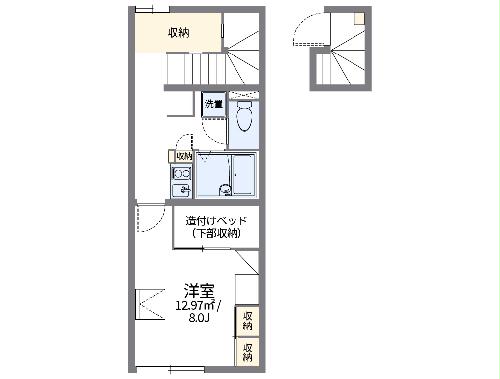 レオパレス松浜の間取り