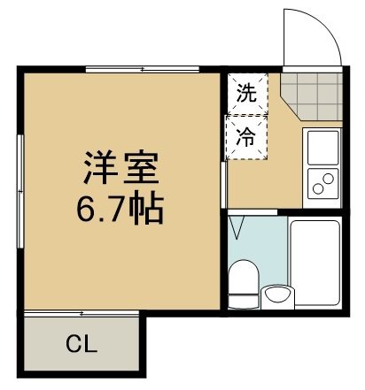 蜆川東レジデンスの間取り