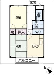 SurplusIIプラウダの間取り