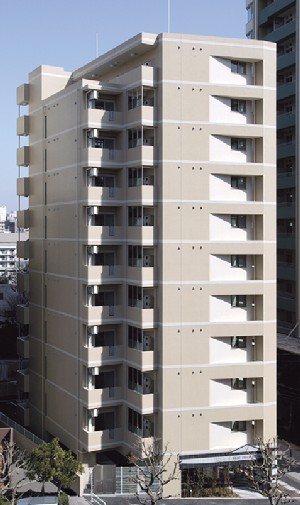 品川区大崎のマンションの建物外観