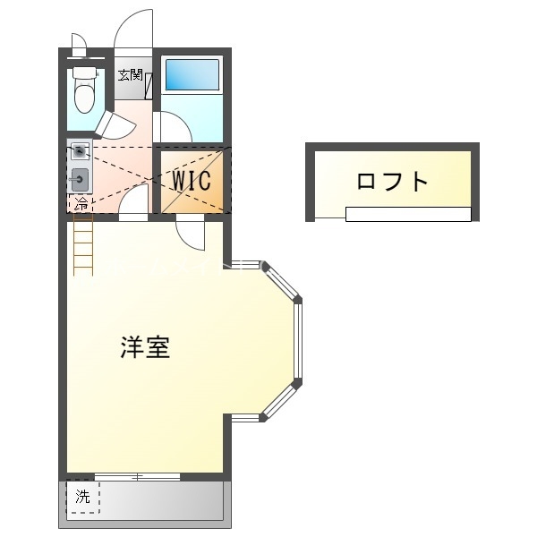 セザンヌ前芝の間取り