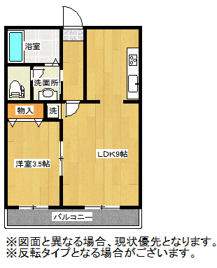 コーポ富貴_間取り_0