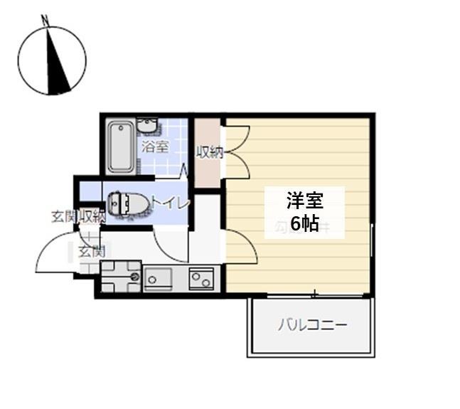 ジュネス城北新町IIの間取り