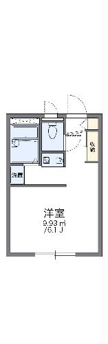 レオパレスクローバーの間取り