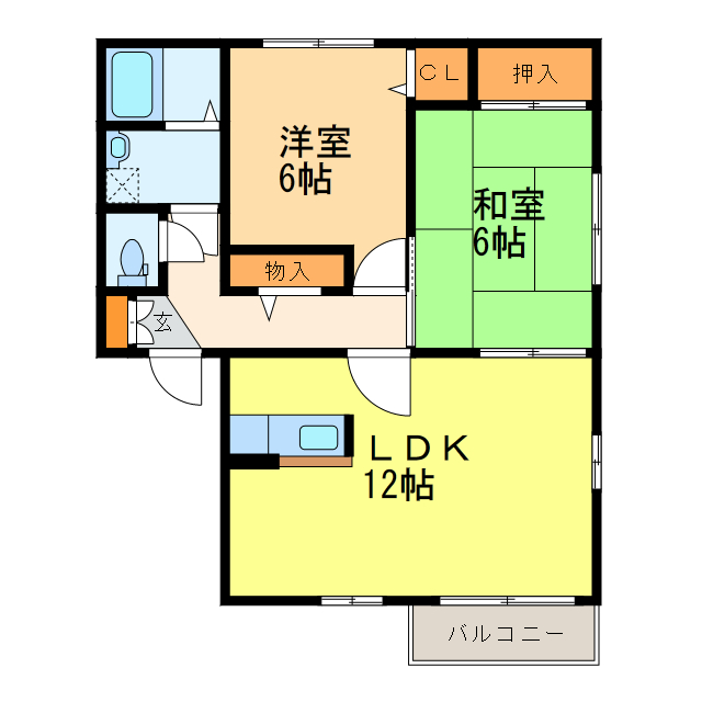 メゾンワイズの間取り