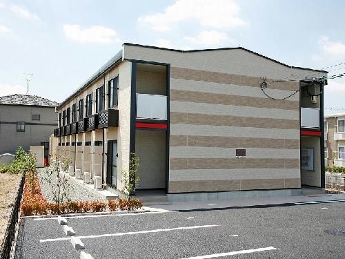 【知立市山屋敷町のアパートの建物外観】