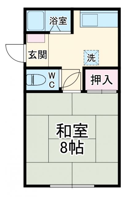 ハイツＫＴＹIIの間取り