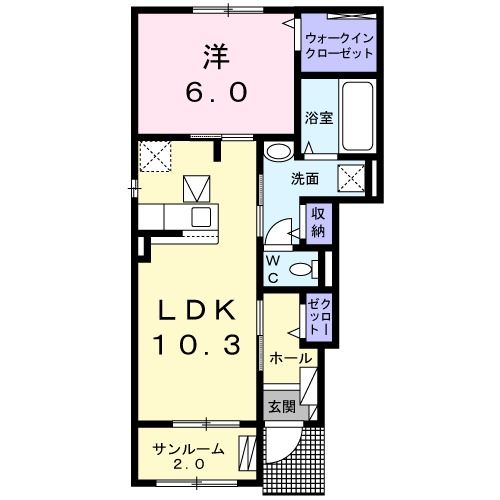 ナウエルVIの間取り