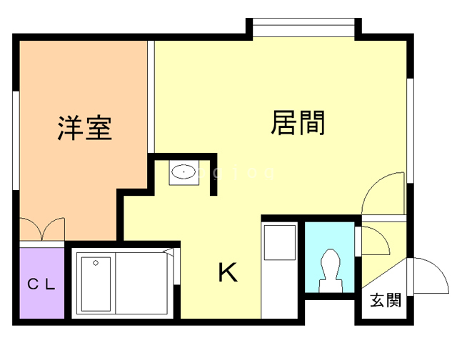 【プチメゾンＡ１．１９の間取り】