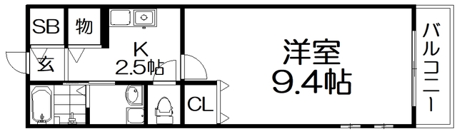 メゾン柊の間取り