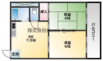 センチュリーハイツの間取り