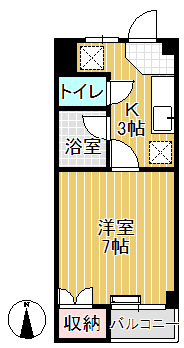 ソシエール高岡の間取り