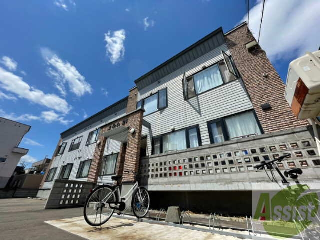 建物外観　札幌市北区北２１条西「エルム２１」