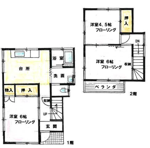 入間市大字仏子のその他の間取り