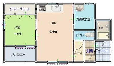 KURASUMU　GINZA　A棟C棟の間取り