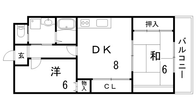 ホンダハイムの間取り