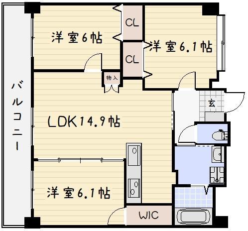 フェルト１２７の間取り