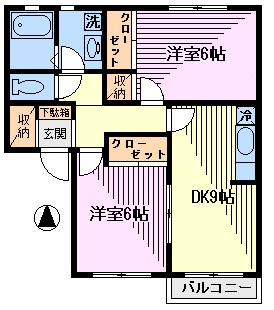 エスポワールの間取り