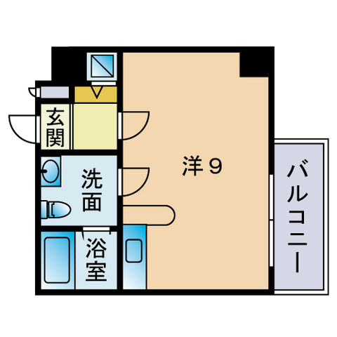 ジョイナス別府の間取り