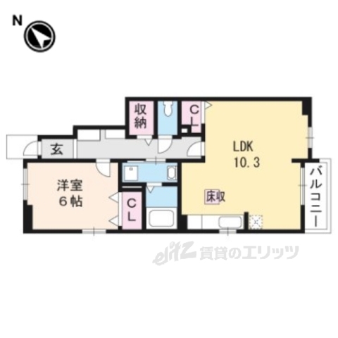 ラヴィ―タフェリーチェシモヤダの間取り