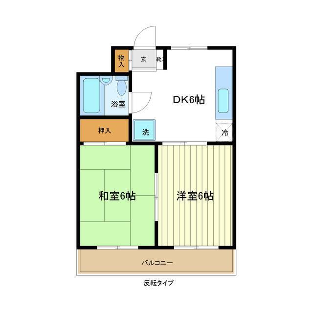 大和マンションの間取り