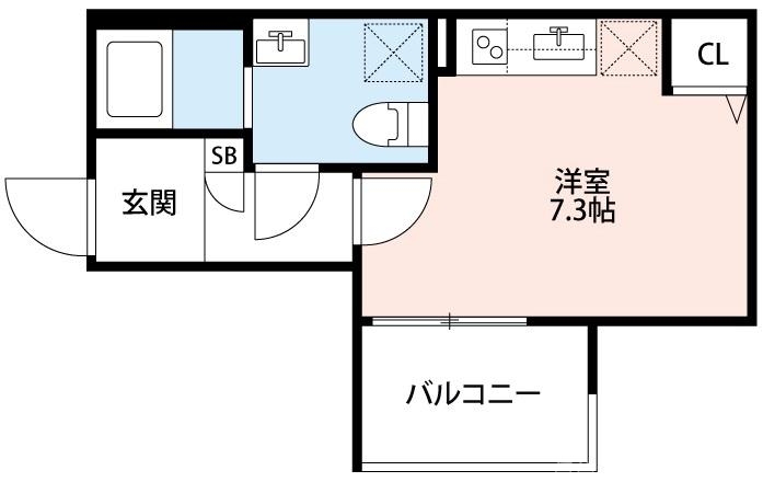 レーン深草の間取り