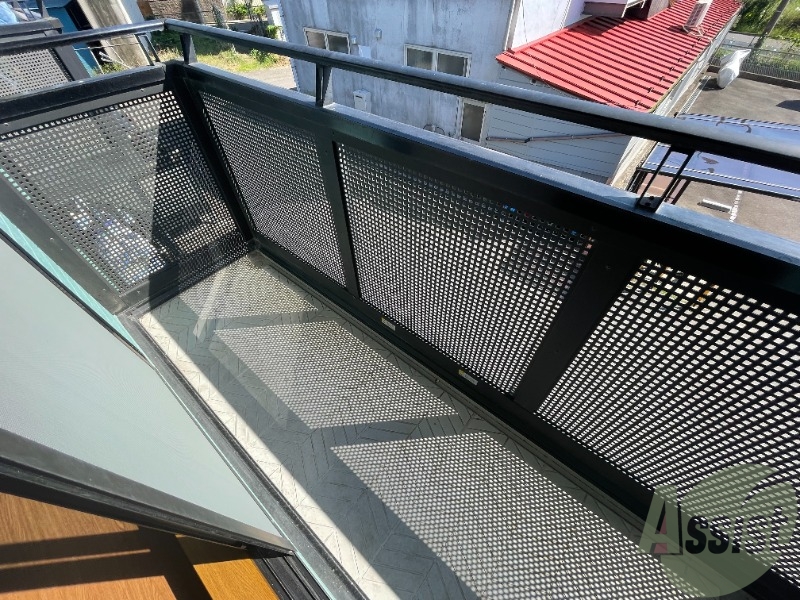 バルコニー　バルコニーです日当たりが良く洗濯物が良く乾きそうですね！