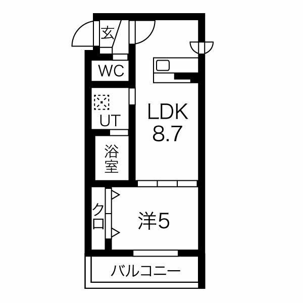 ルーヴェ2・13の間取り