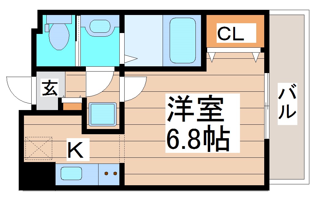 HF仙台レジデンスEASTの間取り