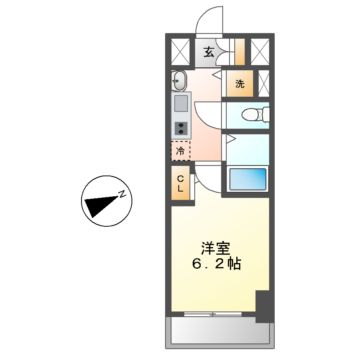 プレサンス金山グリーンパークスの間取り