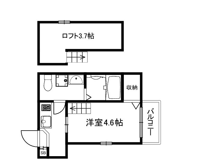 フリーデン円町の間取り