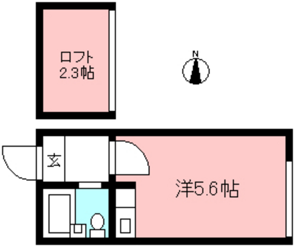 プラザドゥアドニスＡ棟の間取り