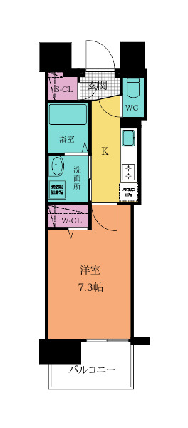 ラフィーネ香春口の間取り