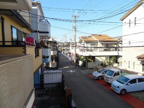 【池田市空港のマンションの眺望】