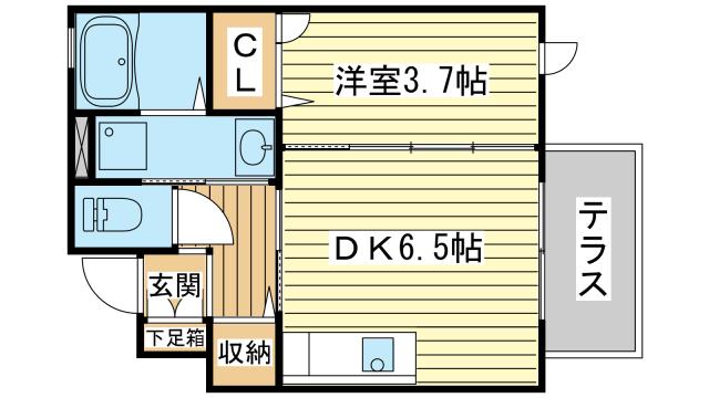 ドミール・ユースの間取り