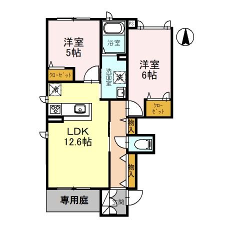 サンクイールの間取り