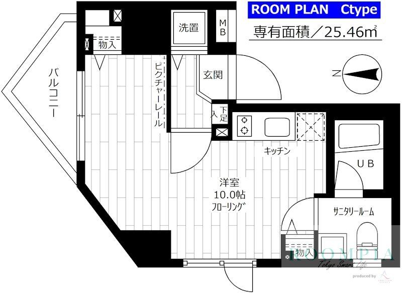 ステージファースト新宿原町の間取り