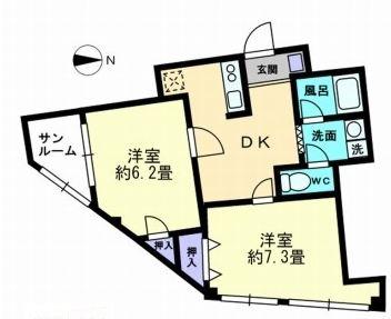 シルクロードの間取り