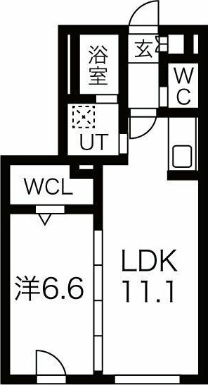 Ｋｉｎｏ（キノ）の間取り