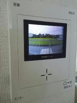 セキュリティ　カメラ付インターホン（イメージ）