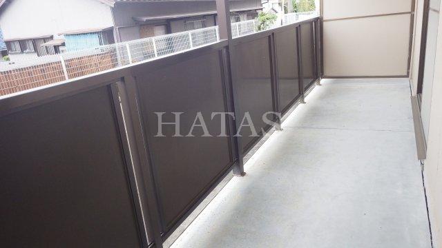 バルコニー　同物件別部屋です