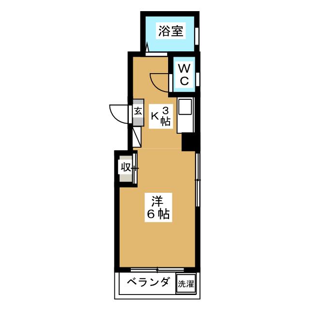 東京都世田谷区世田谷２（マンション）の賃貸物件の間取り