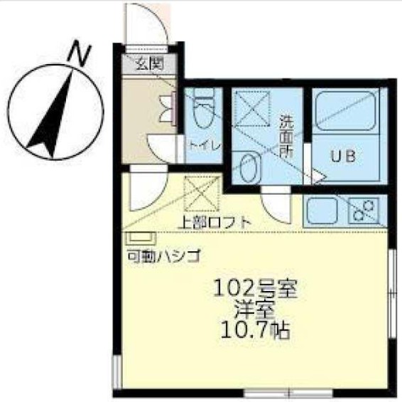 ユナイト大船ウィステリアの間取り