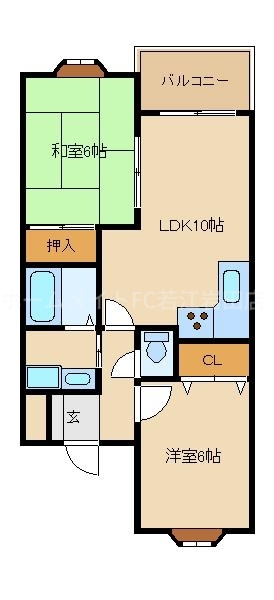 VILLA Msの間取り写真