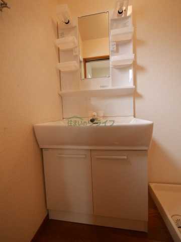 洗面設備　別部屋参考写真となります。