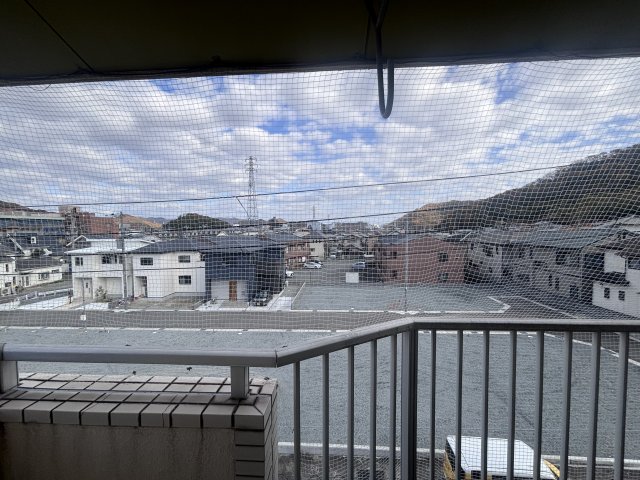 眺望　眺めがいいバルコニーです
